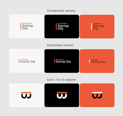 Logo variations and brand identity